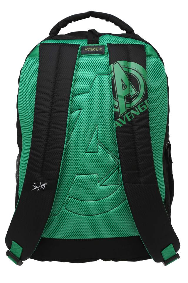 Buy SKYBAGS Black Unisex 3 Compartment Zipper Closure Backpack