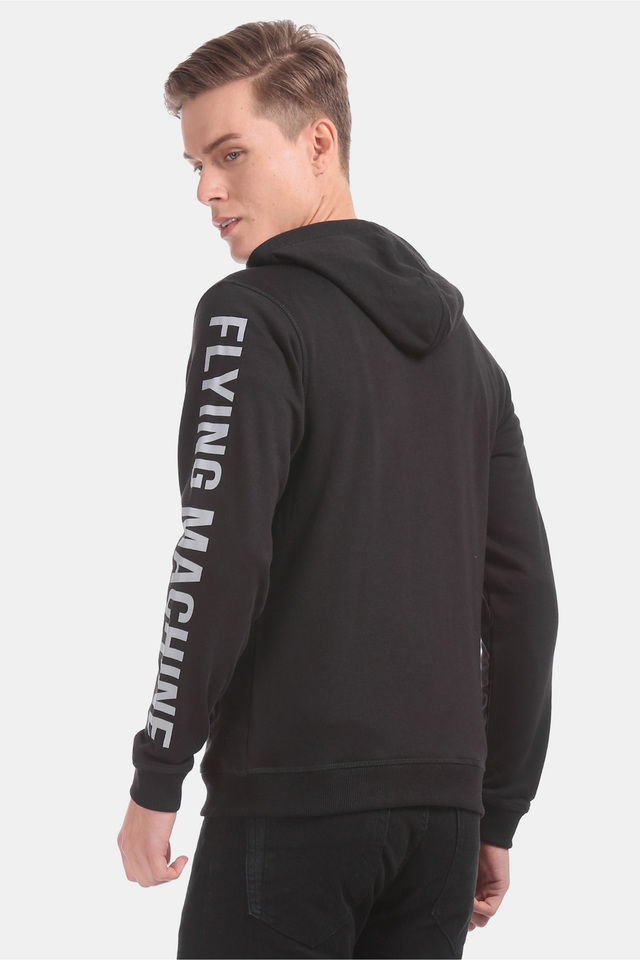 Flying machine outlet hooded sweatshirt