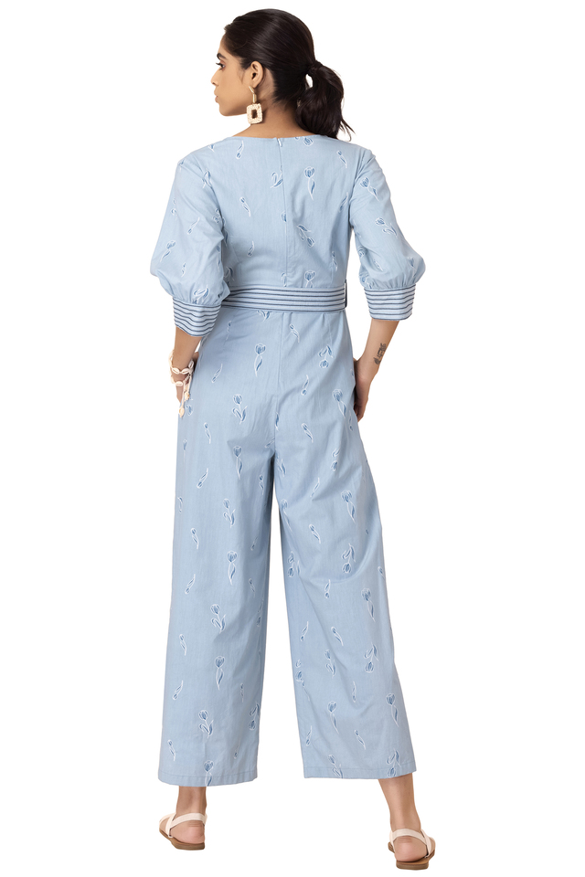 Cotton jumpsuits cheap with sleeves