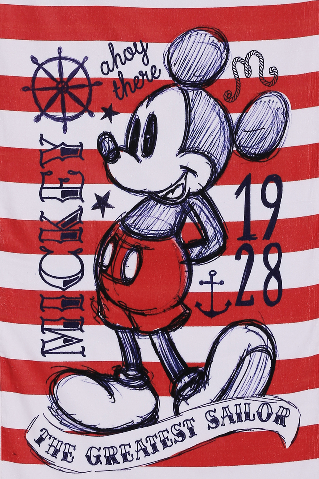 Mickey bath online towel